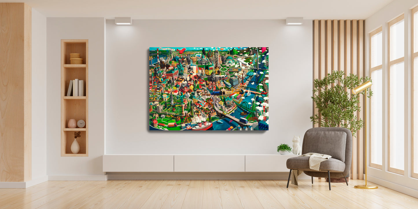 Beograd Painting - SOLD