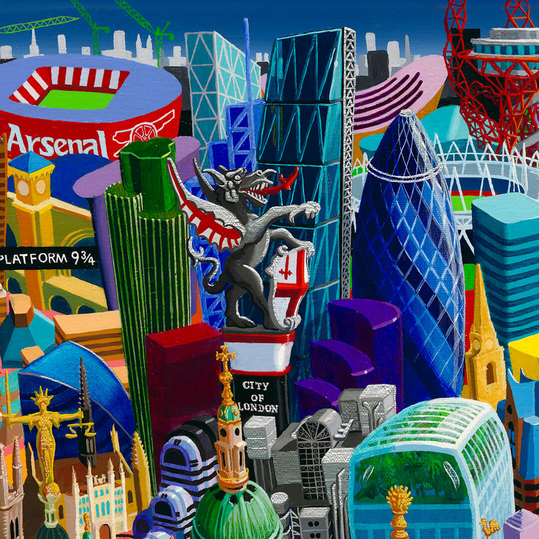 London painting