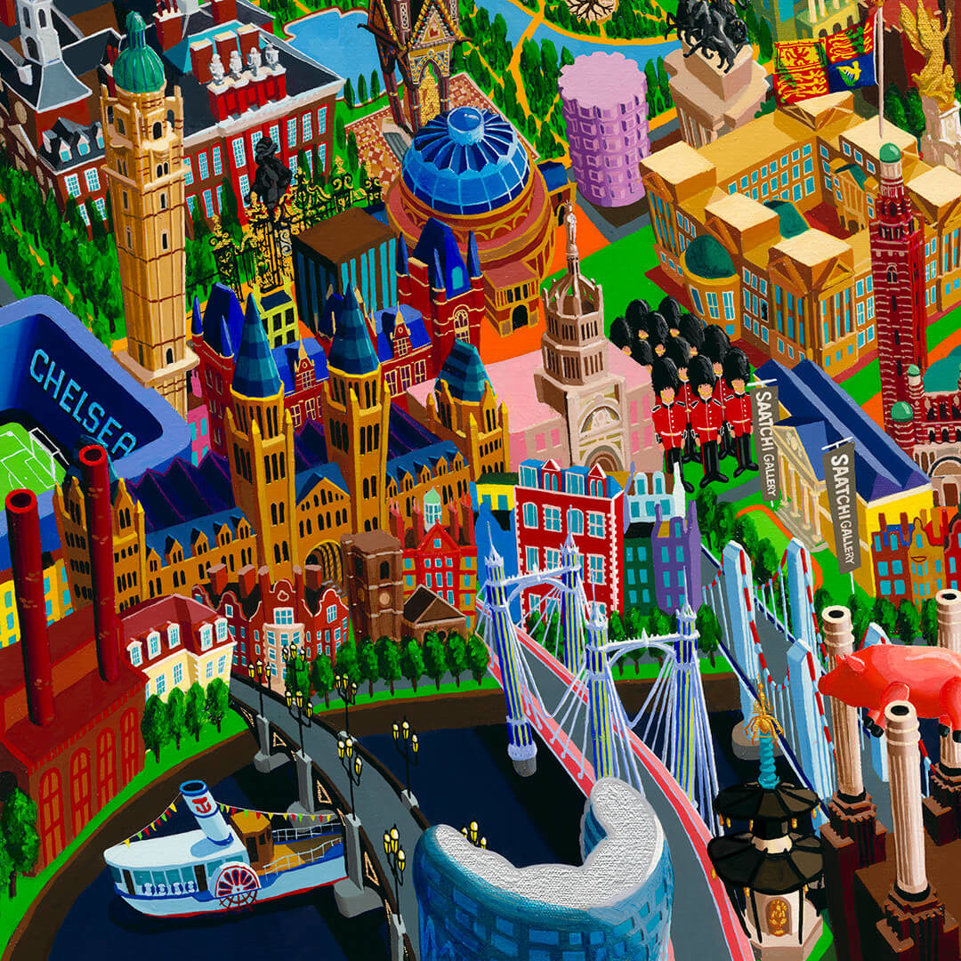 London painting