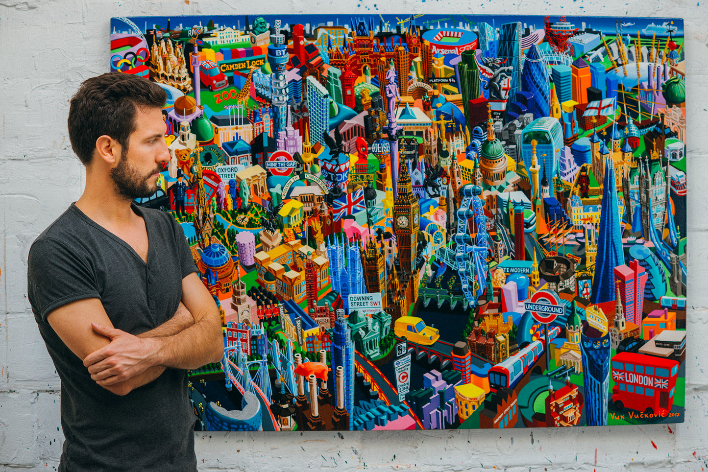 London painting
