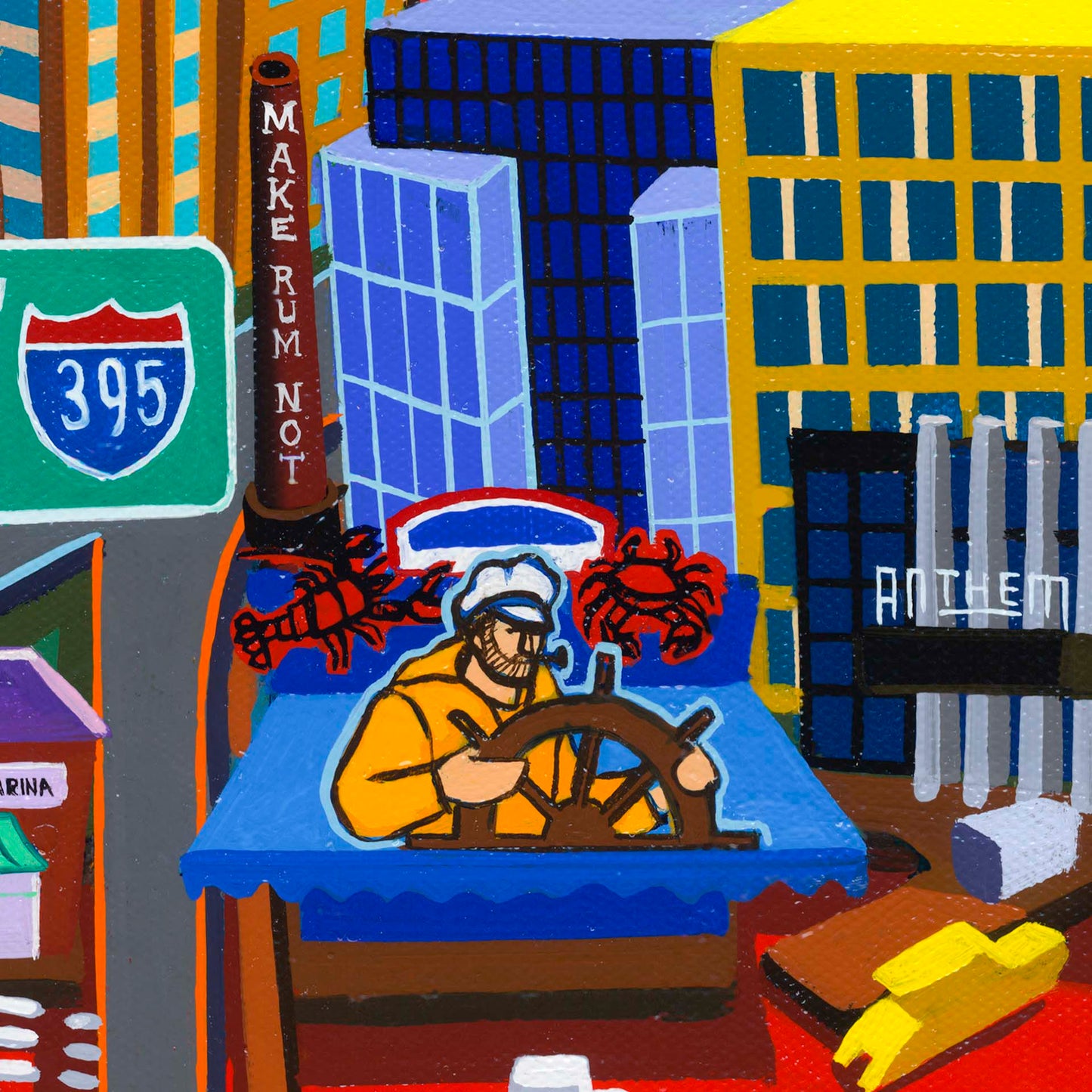 Washington D.C. painting