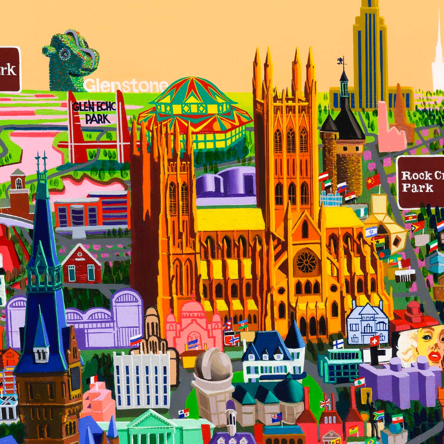 Washington D.C. painting