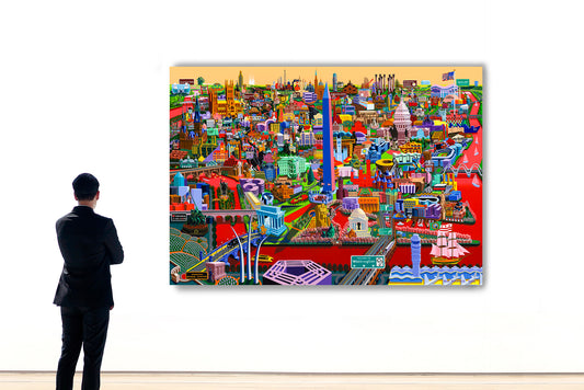 Washington D.C. painting