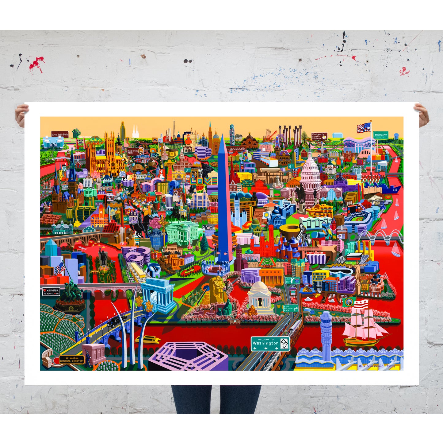 Washington D.C. print