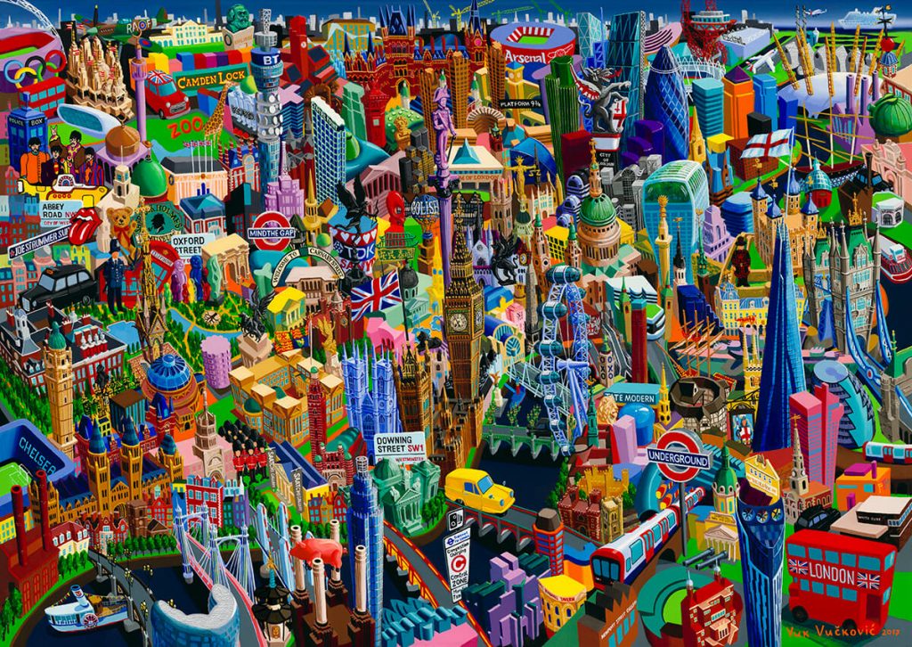 London painting