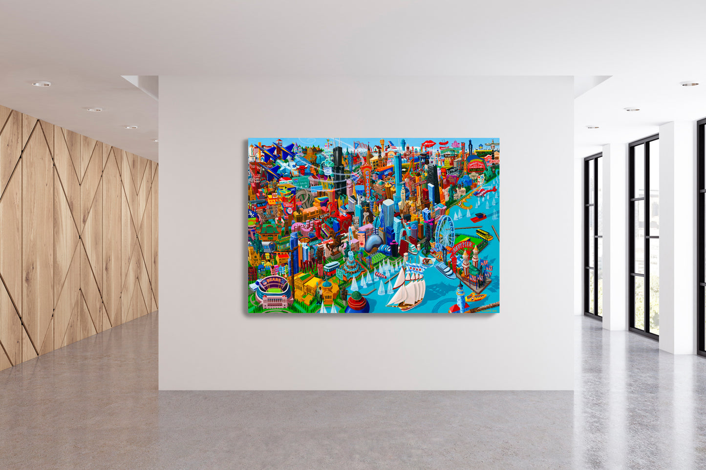 Chicago Painting - SOLD