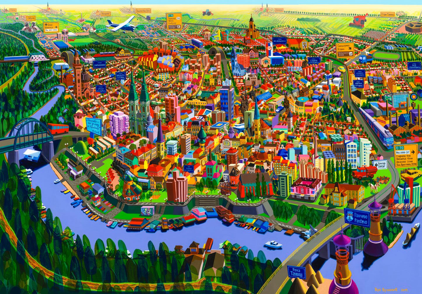 Pančevo print